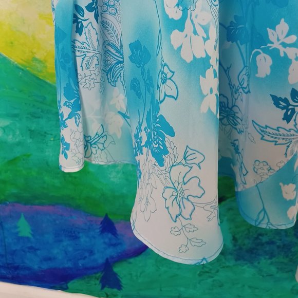 Mlle Gabrielle size 20 (2X) elegant lined maxi dress, like new condition - Picture 6 of 7